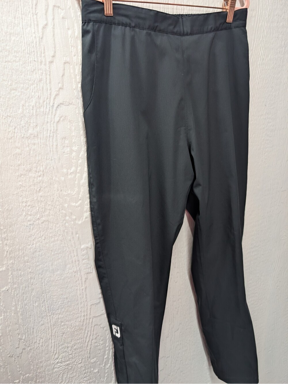 DRYJOYS by FOOTJOY Black Adjustable Waist Pants Women's Size Large - Picture 2 of 7